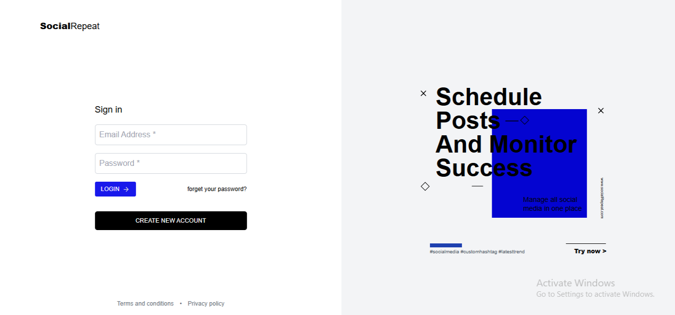 SocialRepeat Authentication